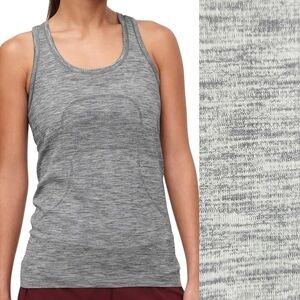 Lululemon Running Seamless Swiftly Tech Racerback Slate Gray 10